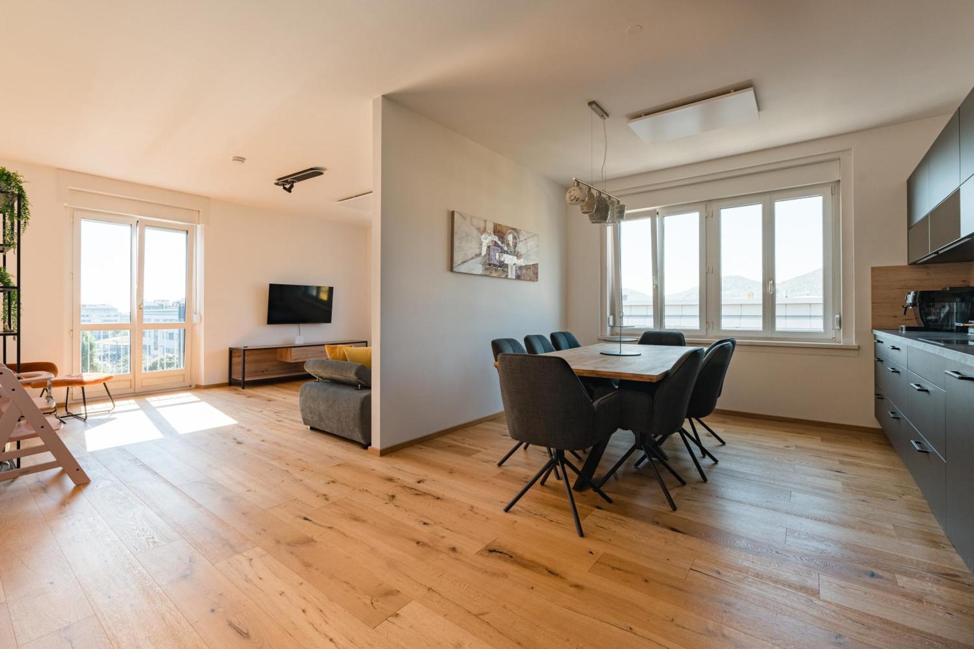 Tamliving Center Luxury 4 Rooms Smart Tv Kitchen Great View Graz Eksteriør billede
